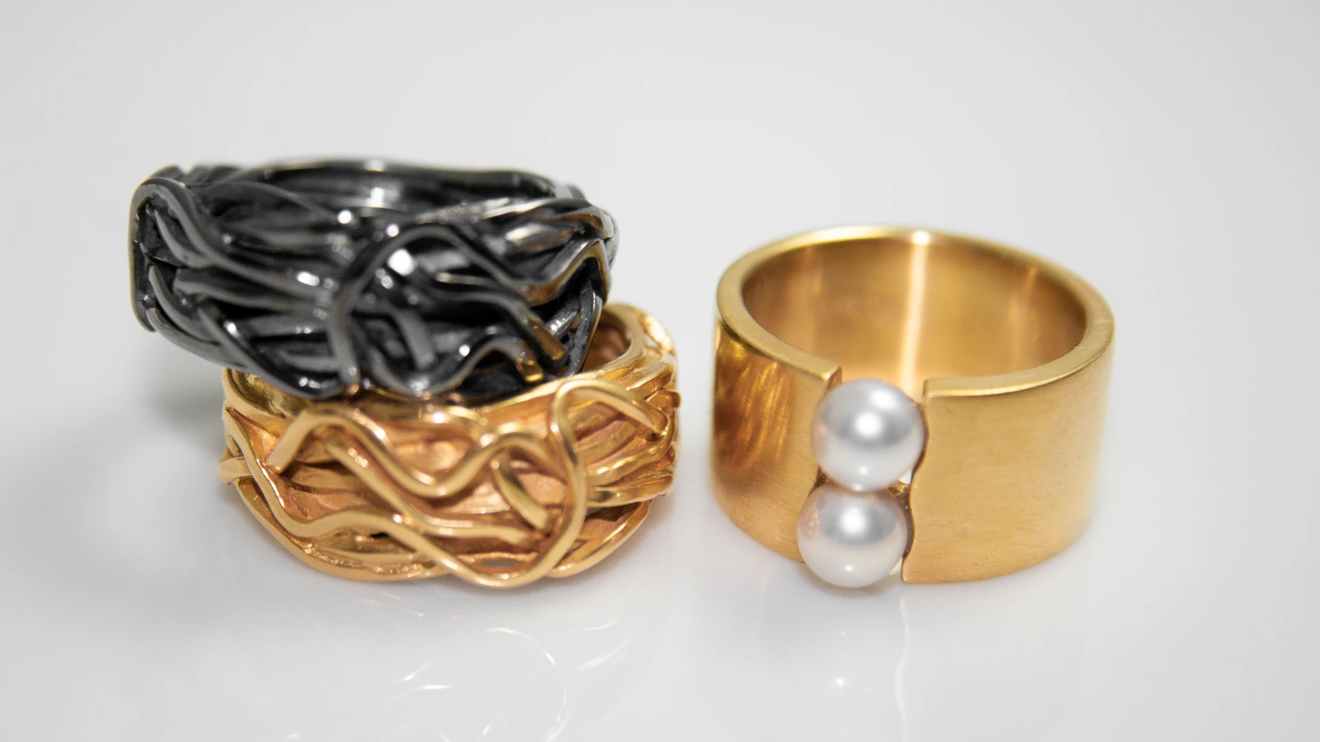 Wickelringe mit Perlenring – Nathalie Prem